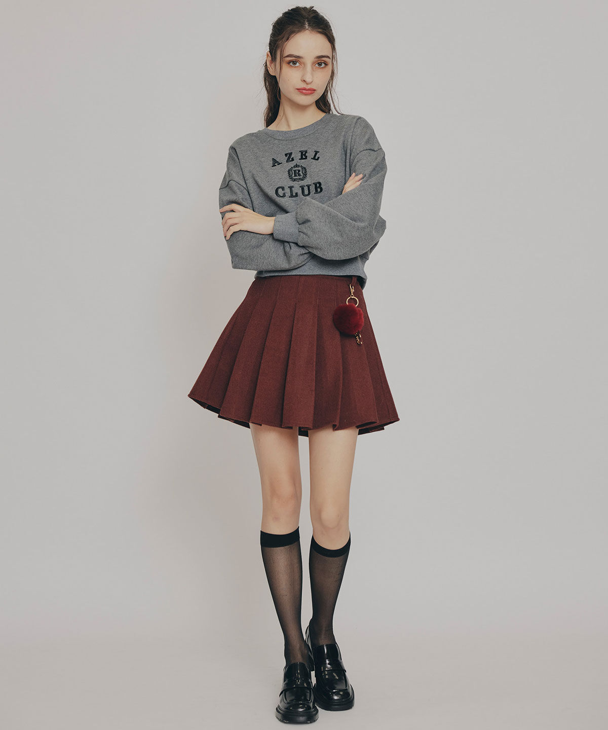 REDYAZEL「アゼルクラブカレッジロゴスウェットプルオーバー」|Tシャツ・カットソー|