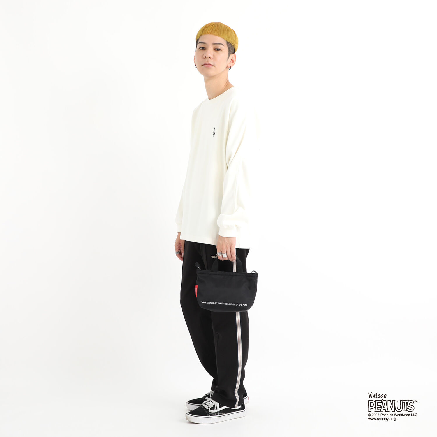 Manhattan Portage「MICRO PORTAGE TOTE FLIGHT NYLON BACKING PEANUTS 25」|トートバッグ|