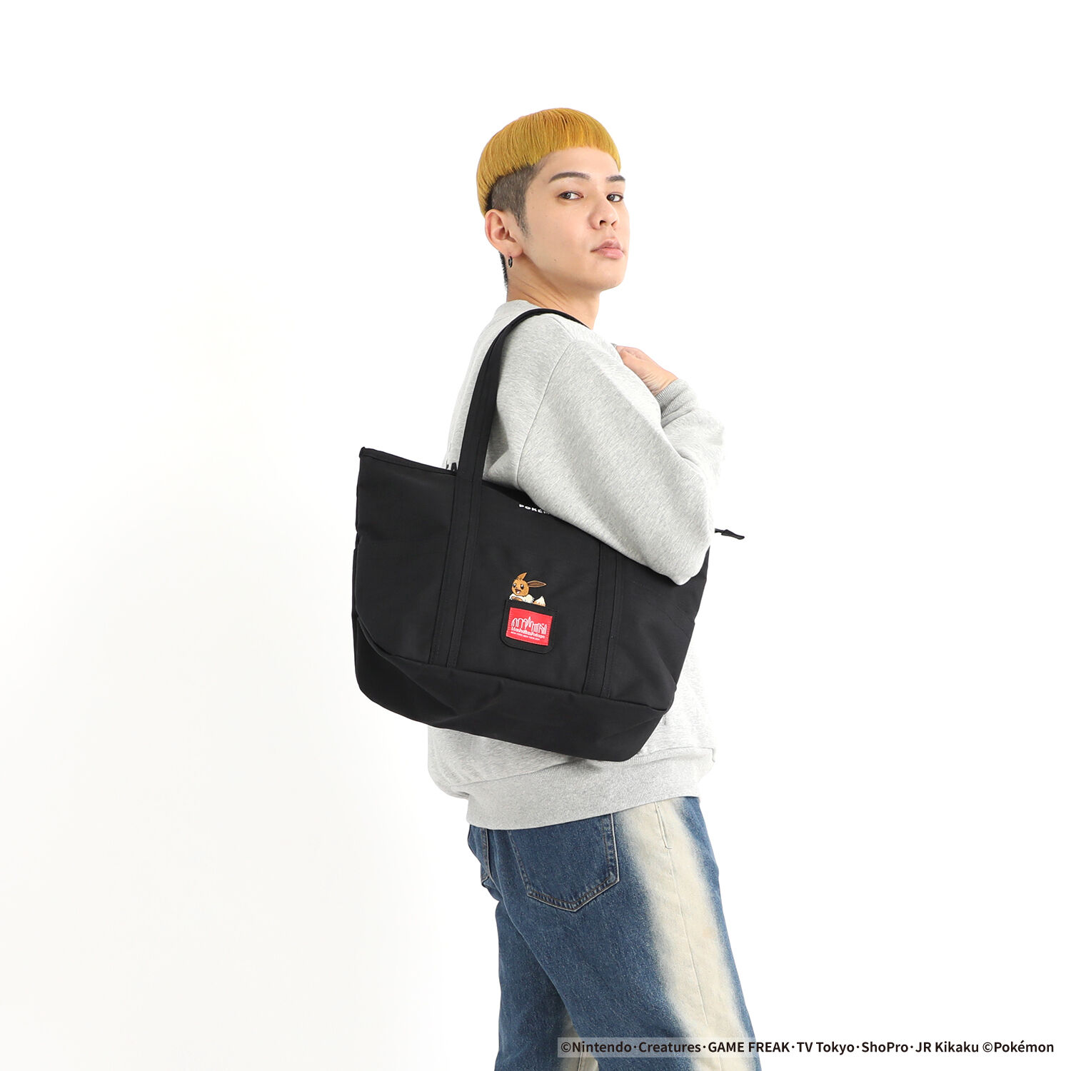 Manhattan Portage「TOMPKINS TOTE BAG (MD) Pokemon 25」|トートバッグ|