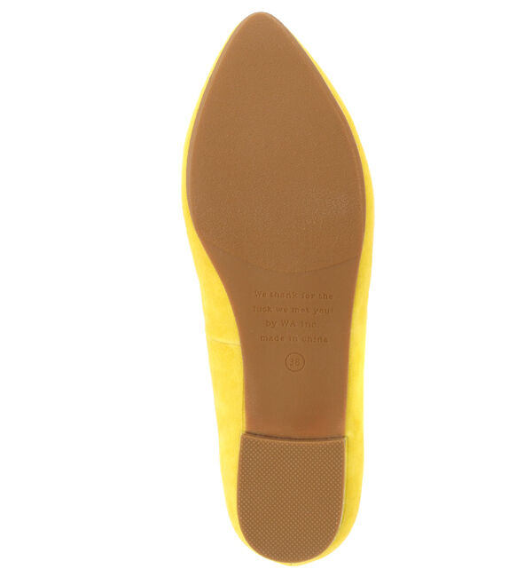 ORiental TRaffic「【アウトレット価格】本革スエードフラットパンプス/R-6002」|パンプス|