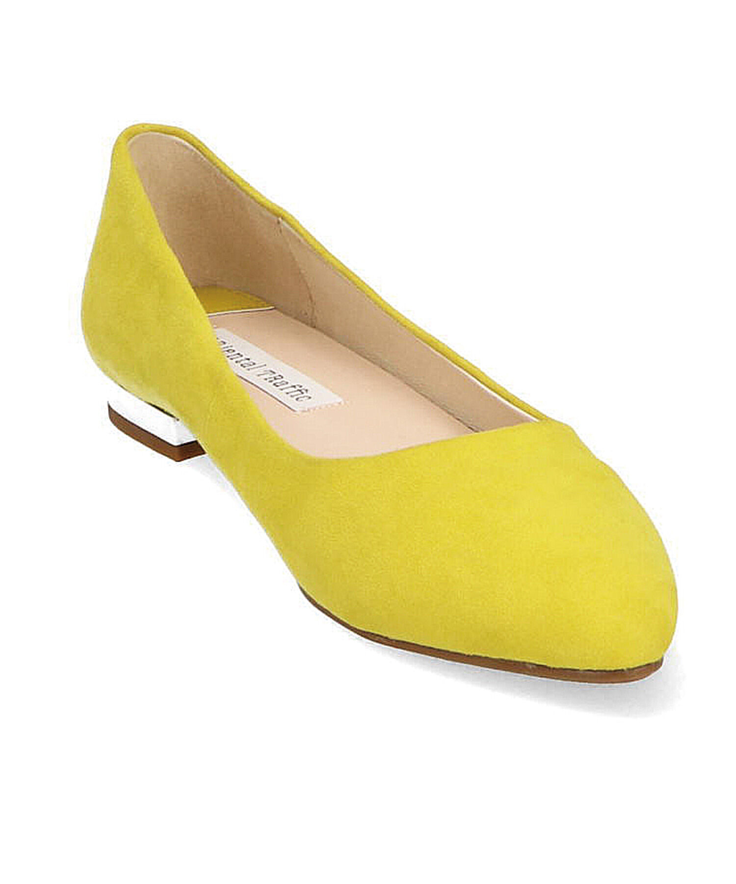 ORiental TRaffic「【アウトレット価格】本革スエードフラットパンプス/R-6002」|パンプス|