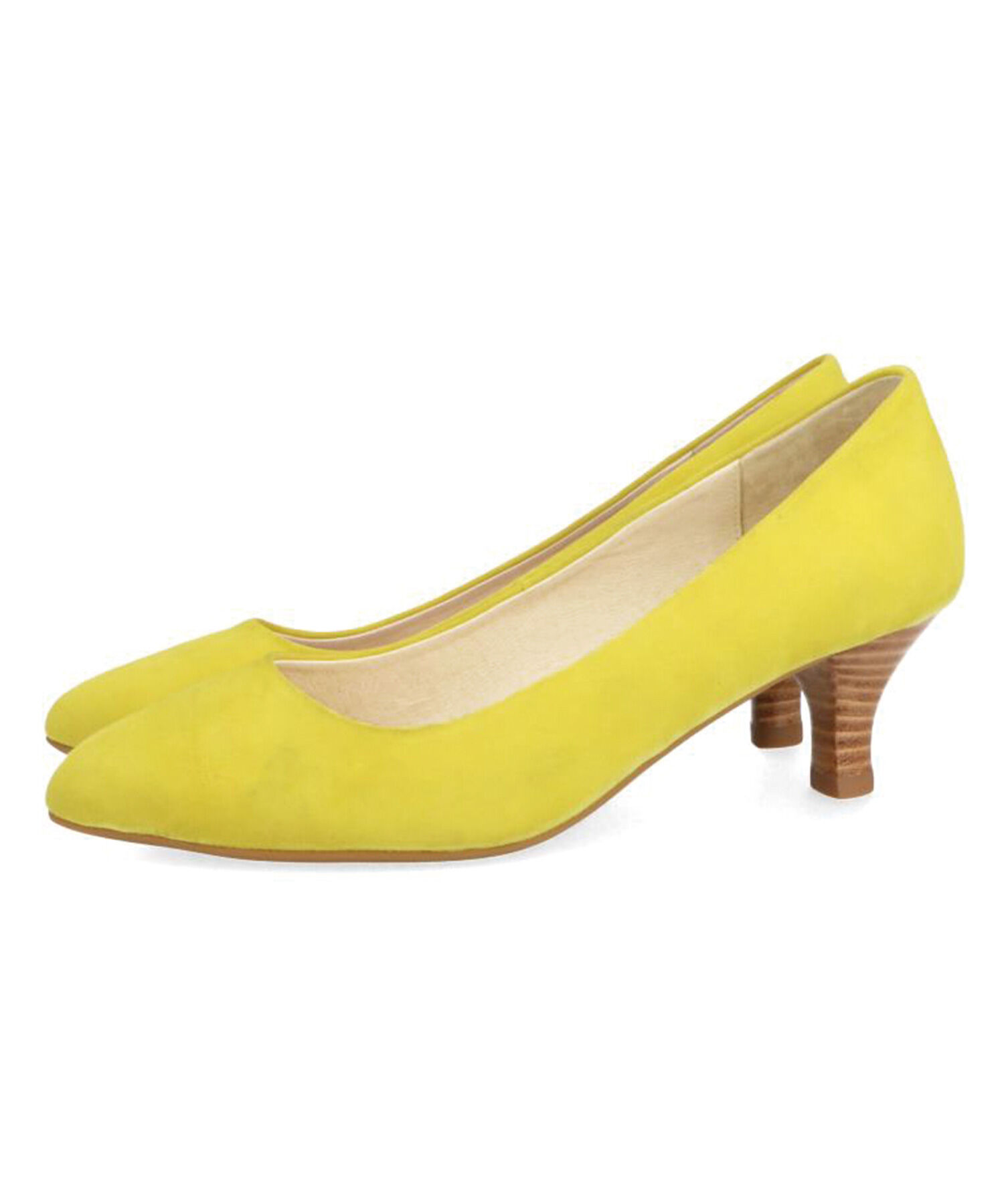 ORiental TRaffic「【アウトレット価格】本革スエードミドルヒールパンプス/R-6003」|パンプス|