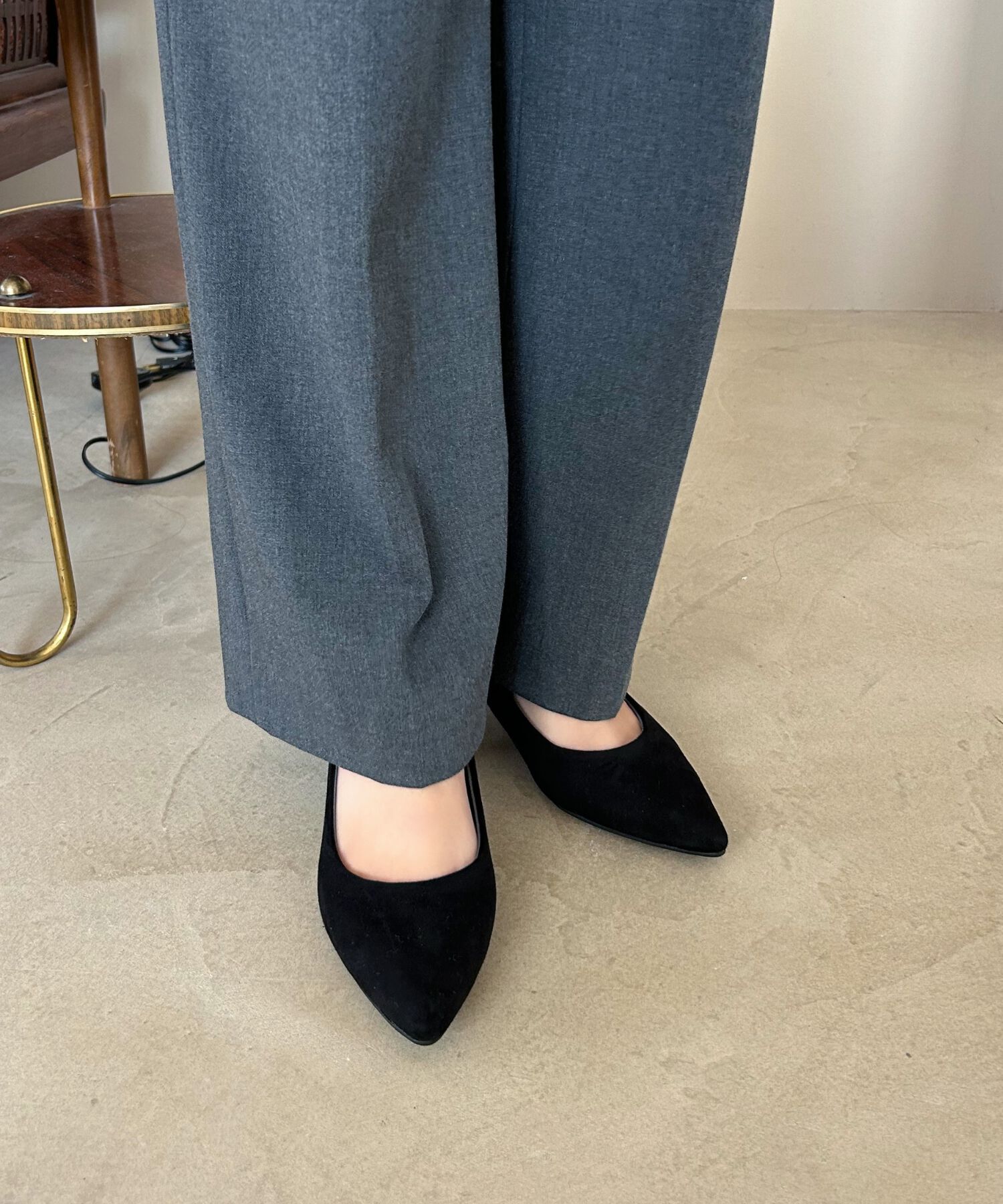 ORiental TRaffic「【跳べるパンプス/シリーズ累計１５０万足突破】ミドルヒール パンプス /R-3202 オフィス」|パンプス|