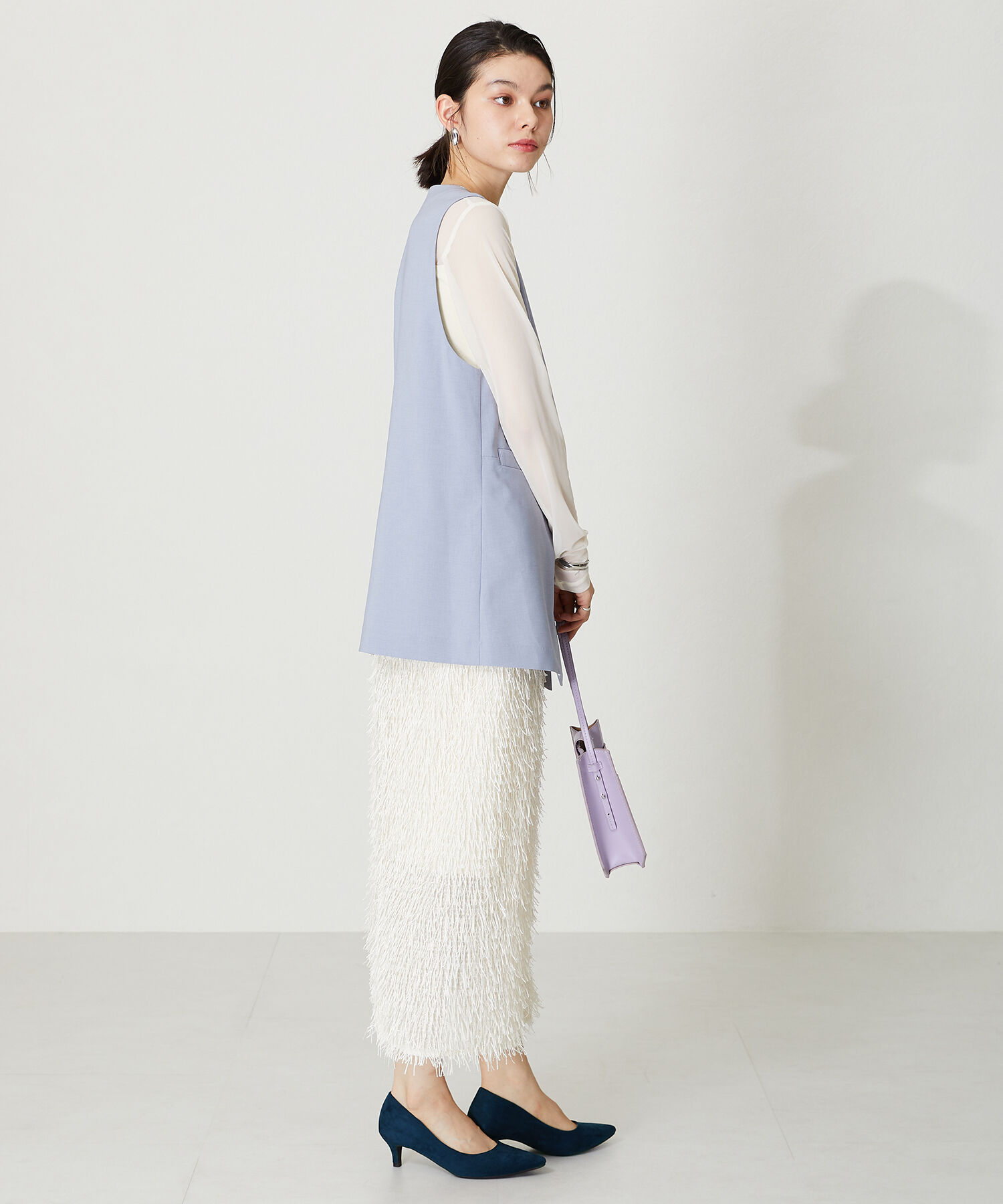 ORiental TRaffic「【跳べるパンプス/シリーズ累計１５０万足突破】ミドルヒール パンプス /R-3202 オフィス」|パンプス|