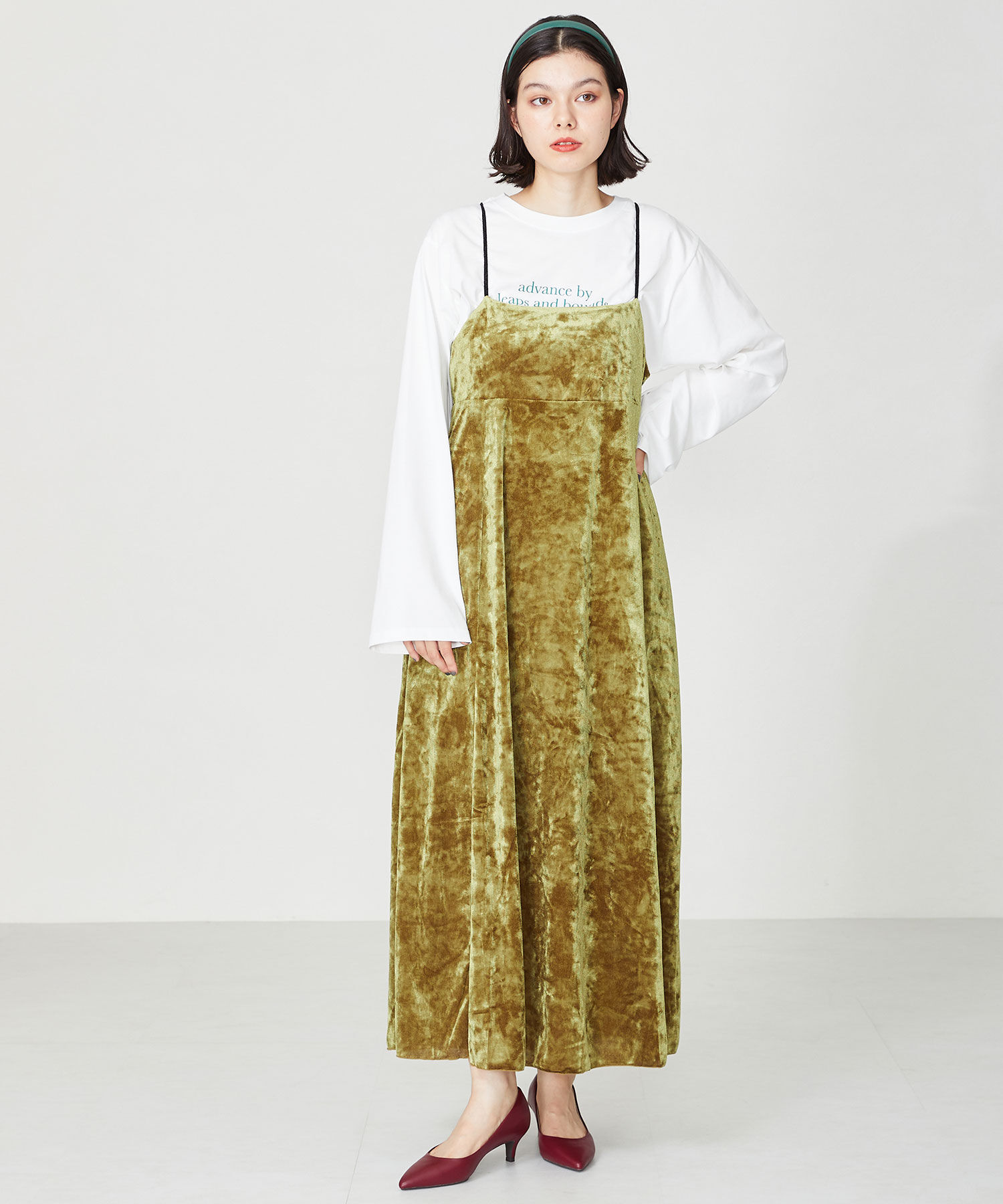 ORiental TRaffic「【跳べるパンプス/シリーズ累計１５０万足突破】ミドルヒール パンプス /R-3202 オフィス」|パンプス|