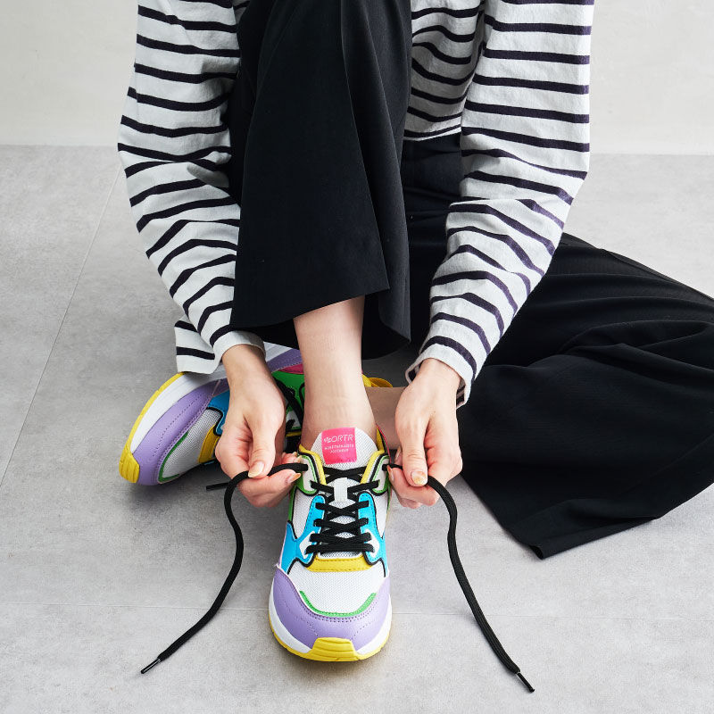 ORiental TRaffic「配色ジョグスニーカー/OT3719」|スニーカー|