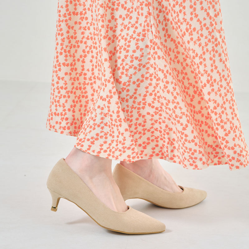 ORiental TRaffic「【跳べるパンプス/シリーズ累計１５０万足突破】メタリックラインヒール/R-3206 パンプス オケージョン」|パンプス|