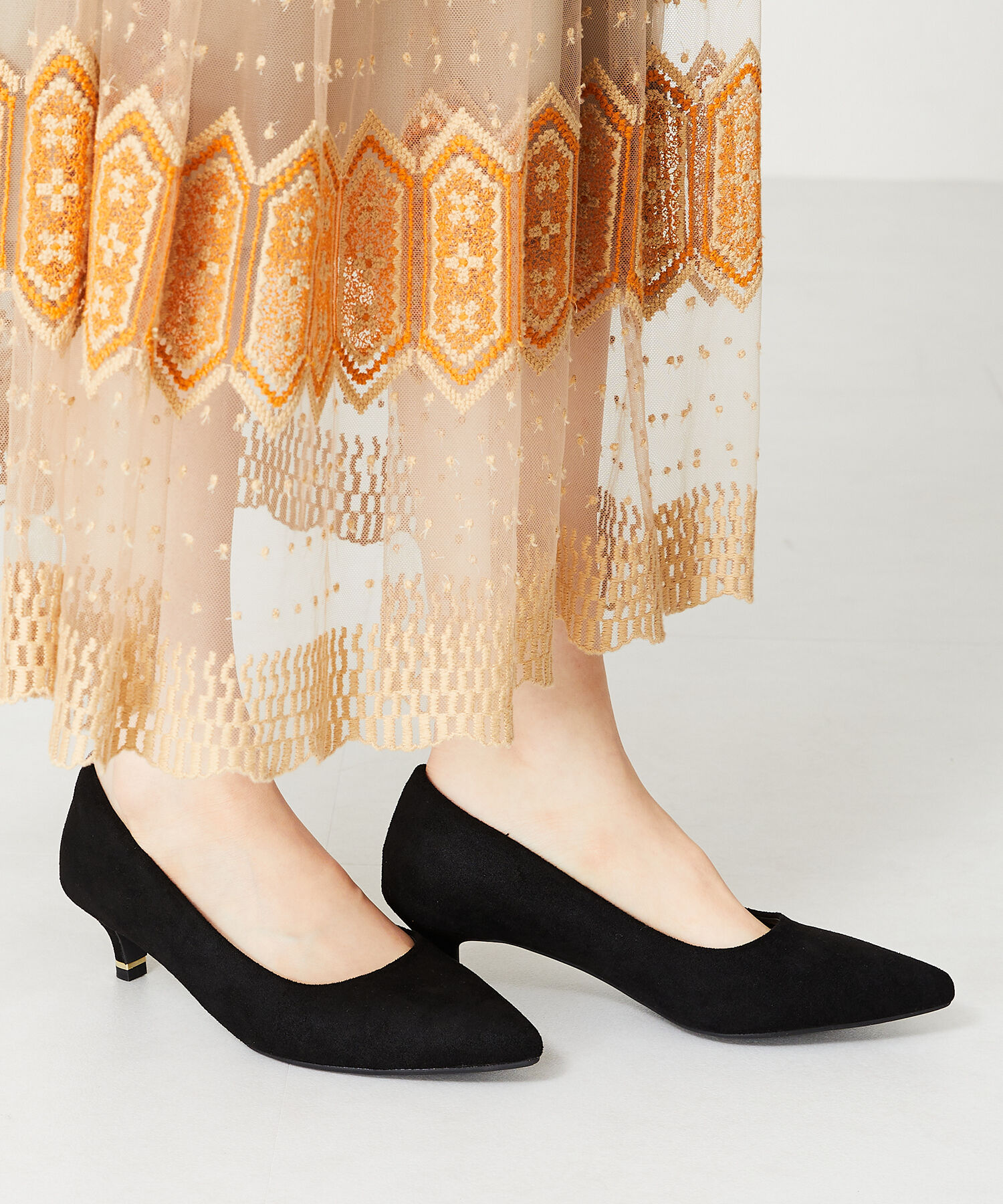 ORiental TRaffic「【跳べるパンプス/シリーズ累計１５０万足突破】メタリックラインヒール/R-3206 パンプス オケージョン」|パンプス|