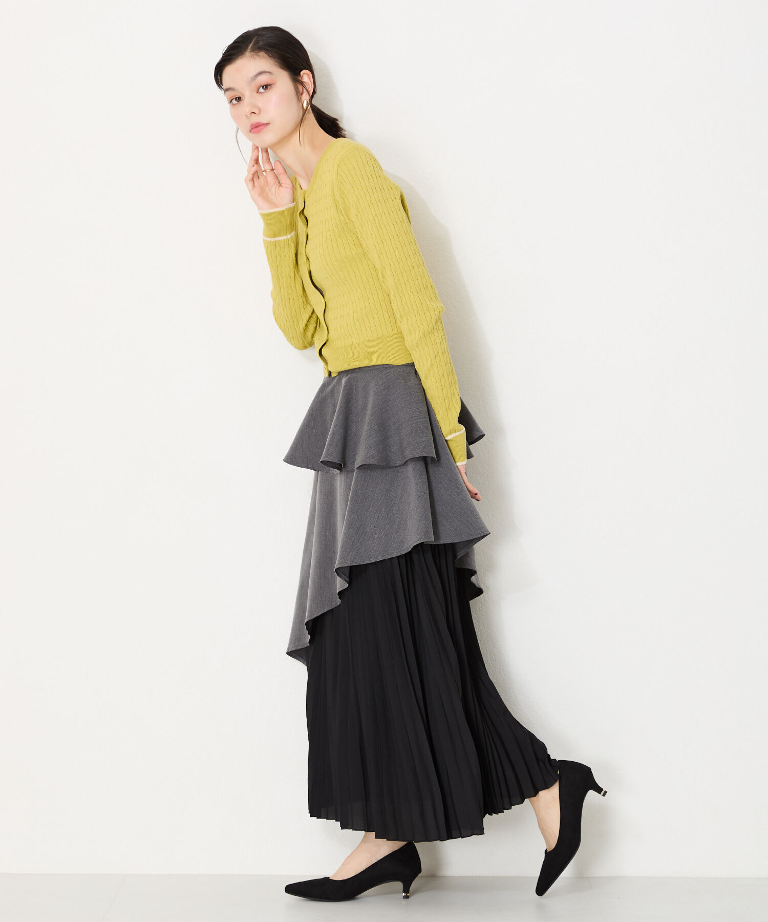 ORiental TRaffic「【跳べるパンプス/シリーズ累計１５０万足突破】メタリックラインヒール/R-3206 パンプス オケージョン」|パンプス|