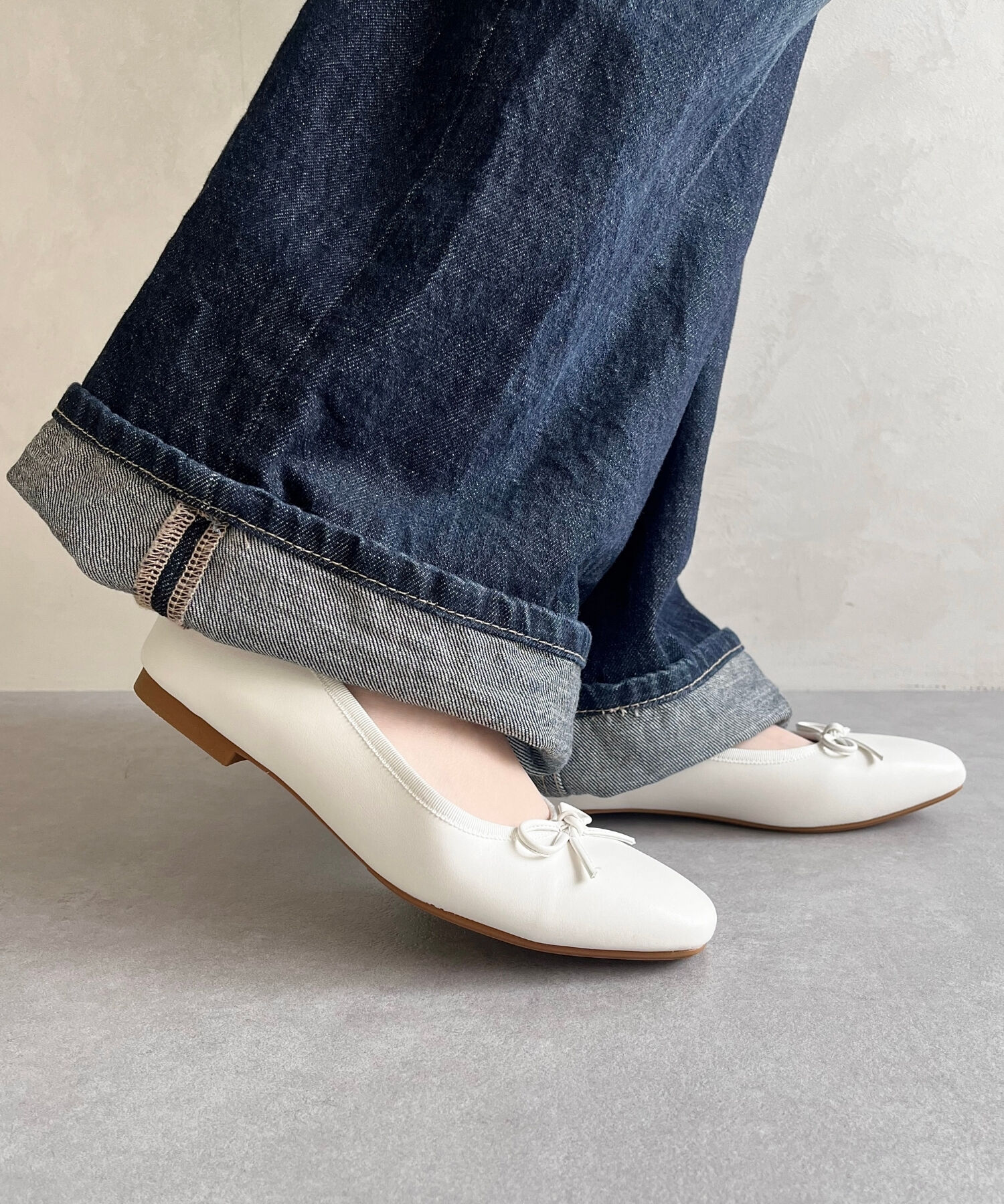 ORiental TRaffic「【跳べるパンプス/シリーズ累計１５０万足突破】 バレエシューズ /R-3208 厚手クッション フラット」|パンプス|