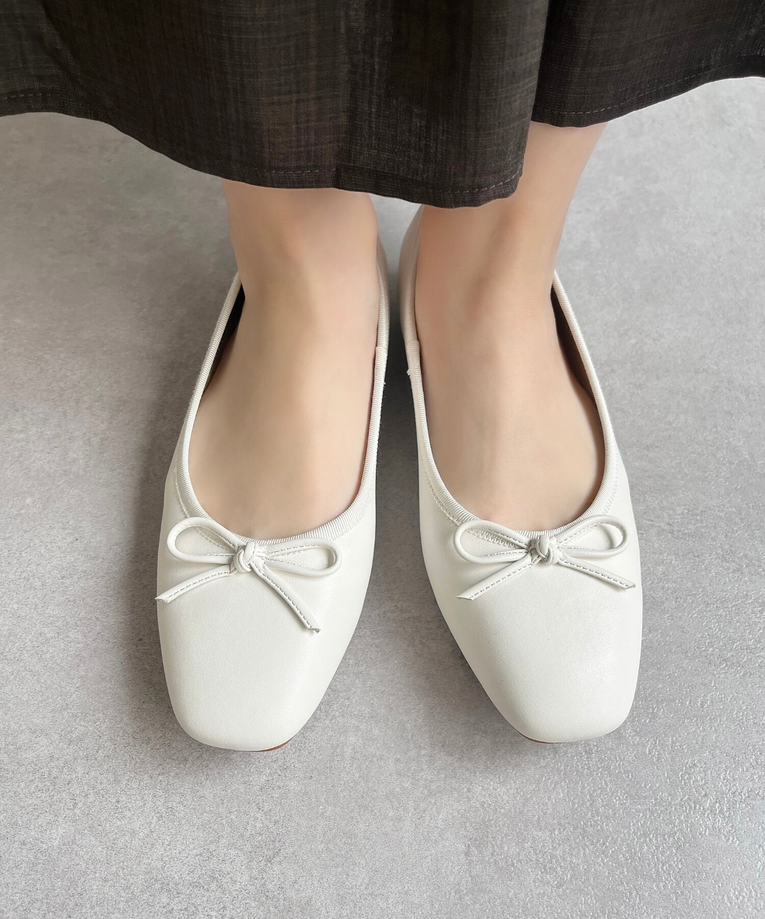 ORiental TRaffic「【跳べるパンプス/シリーズ累計１５０万足突破】 バレエシューズ /R-3208 厚手クッション フラット」|パンプス|