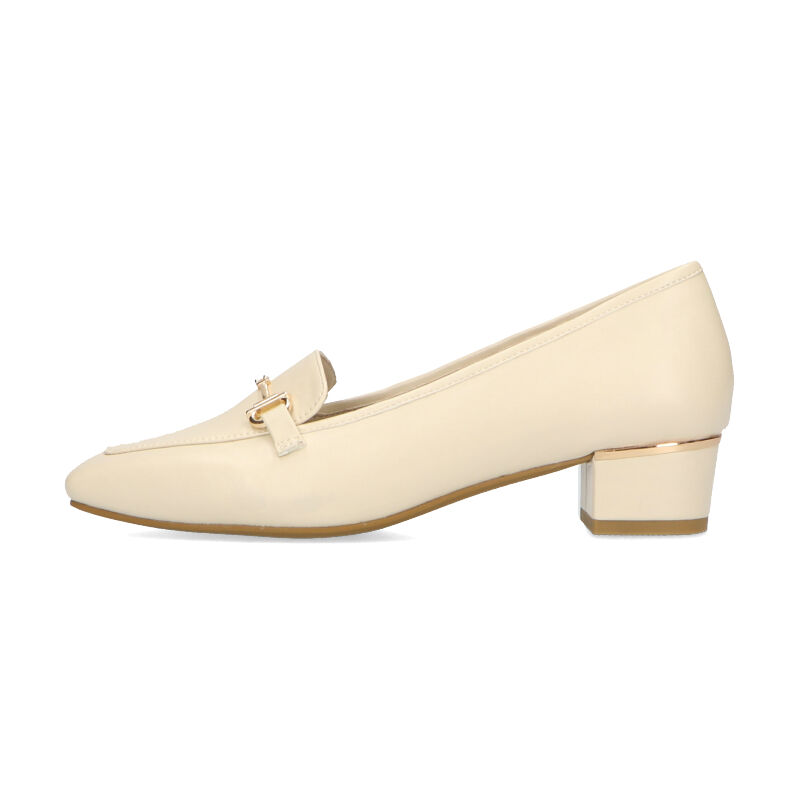 WA Oriental TRaffic「メタリックラインビットヒールローファー/32101」|パンプス|