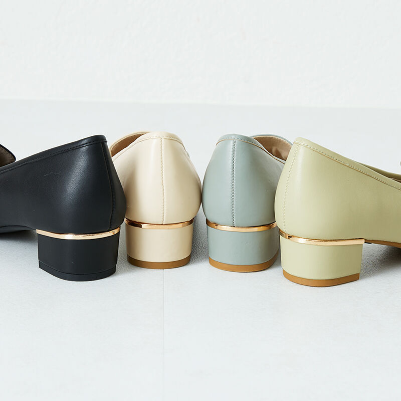 WA Oriental TRaffic「メタリックラインビットヒールローファー/32101」|パンプス|