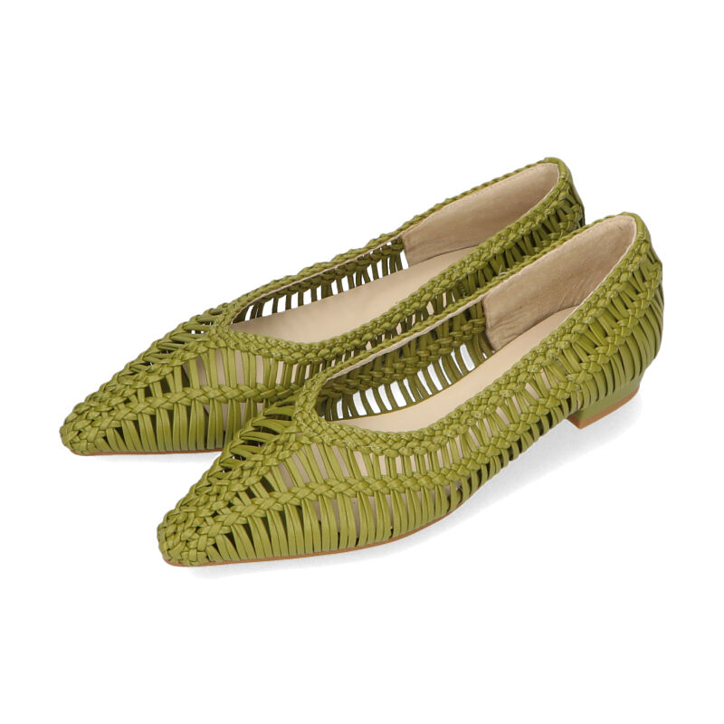 ORiental TRaffic「【アウトレット価格】ポインテッドトゥメッシュパンプス/31110 フラット パンプス メッシュ 人気」|パンプス|