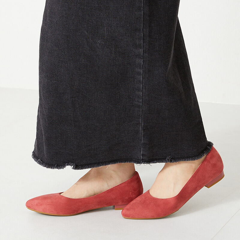 ORiental TRaffic「【跳べるパンプス/シリーズ累計１５０万足突破】プレーン フラット ヒール/R-3212 パンプス」|パンプス|