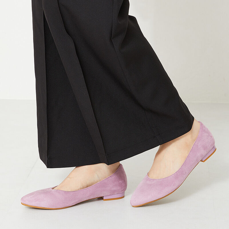 ORiental TRaffic「【跳べるパンプス/シリーズ累計１５０万足突破】プレーン フラット ヒール/R-3212 パンプス」|パンプス|