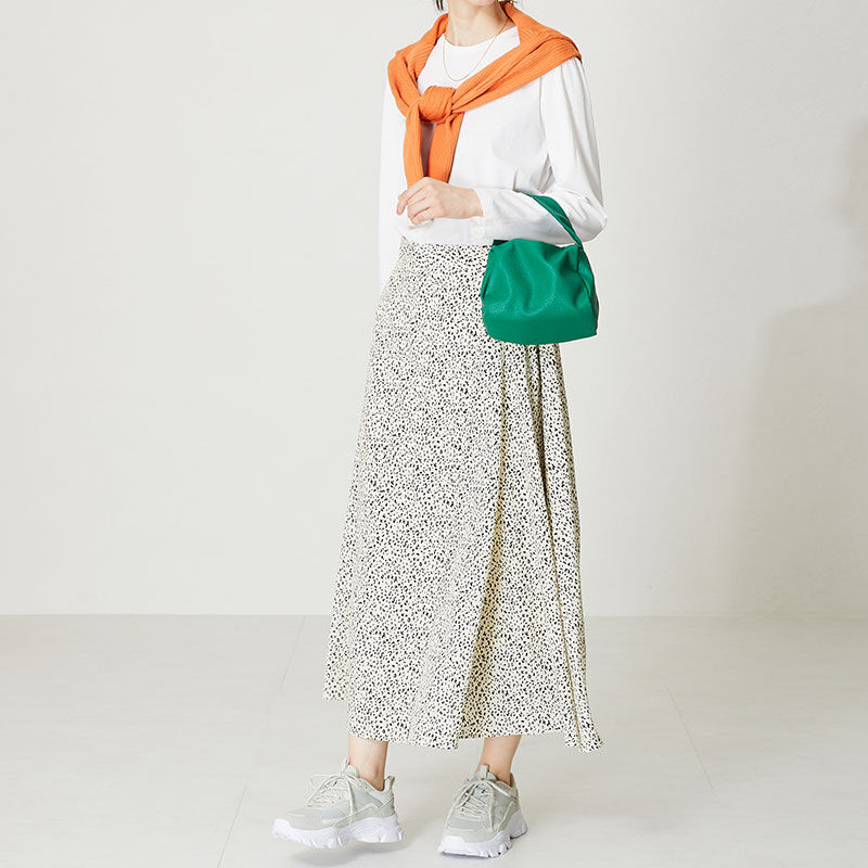 ORiental TRaffic「【アウトレット価格】ストライプシューレース厚底スニーカー/OT3728」|スニーカー|