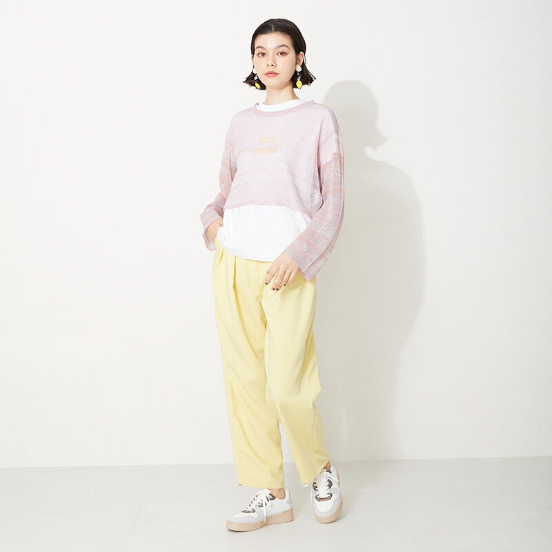 ORiental TRaffic「メタリック切替厚底ソールスニーカー/OT3729」|スニーカー|