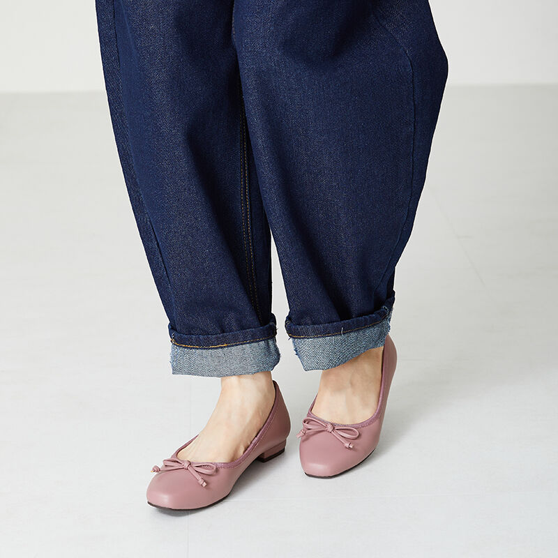 WA Oriental TRaffic「スクエアトゥフラットバレエシューズ/32306」|パンプス|