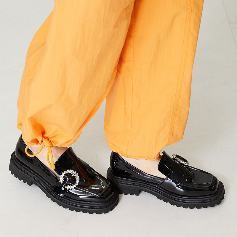 ORiental TRaffic「厚底ビジューバックルベルトシューズ/31315」|ビジネス・ドレスシューズ|