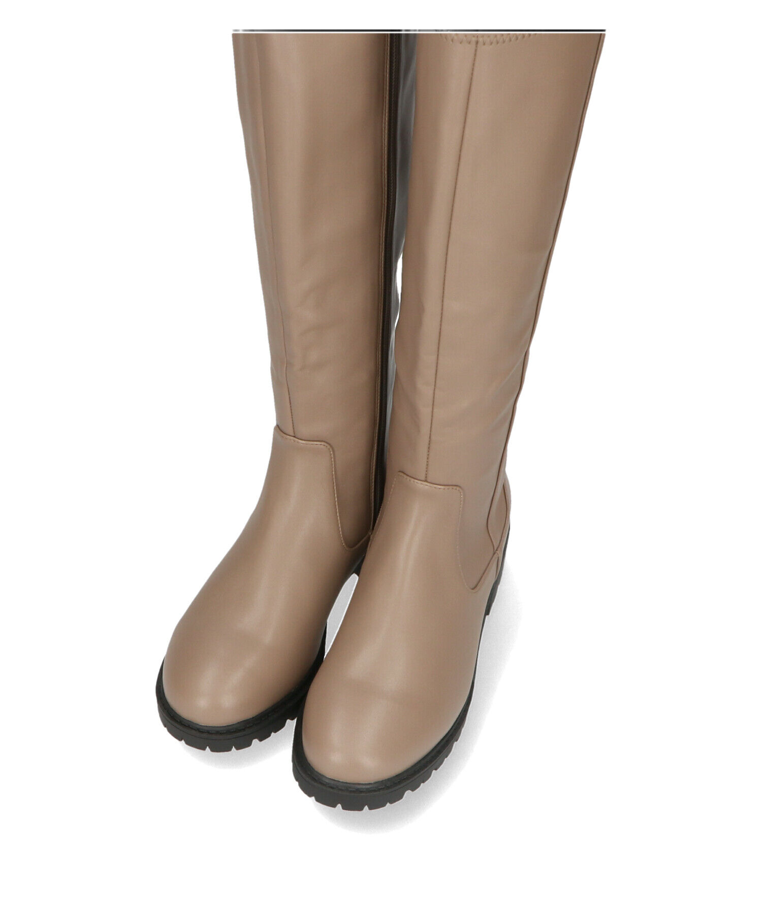 ORiental TRaffic「タンクソール ロングブーツ /31501 ボリュームソール ストレッチ」|ロングブーツ|