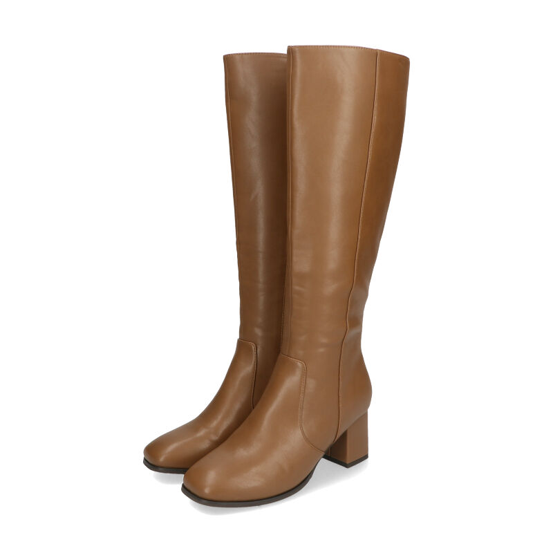 ORiental TRaffic「スクエアトゥヒールロングブーツ/31503」|ロングブーツ|