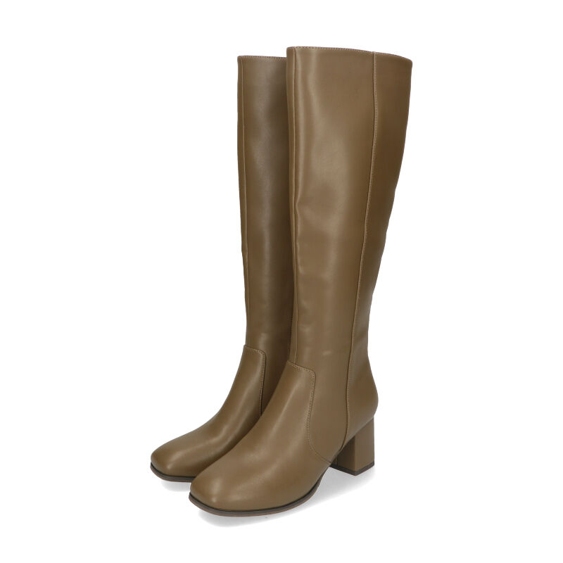 ORiental TRaffic「スクエアトゥヒールロングブーツ/31503」|ロングブーツ|