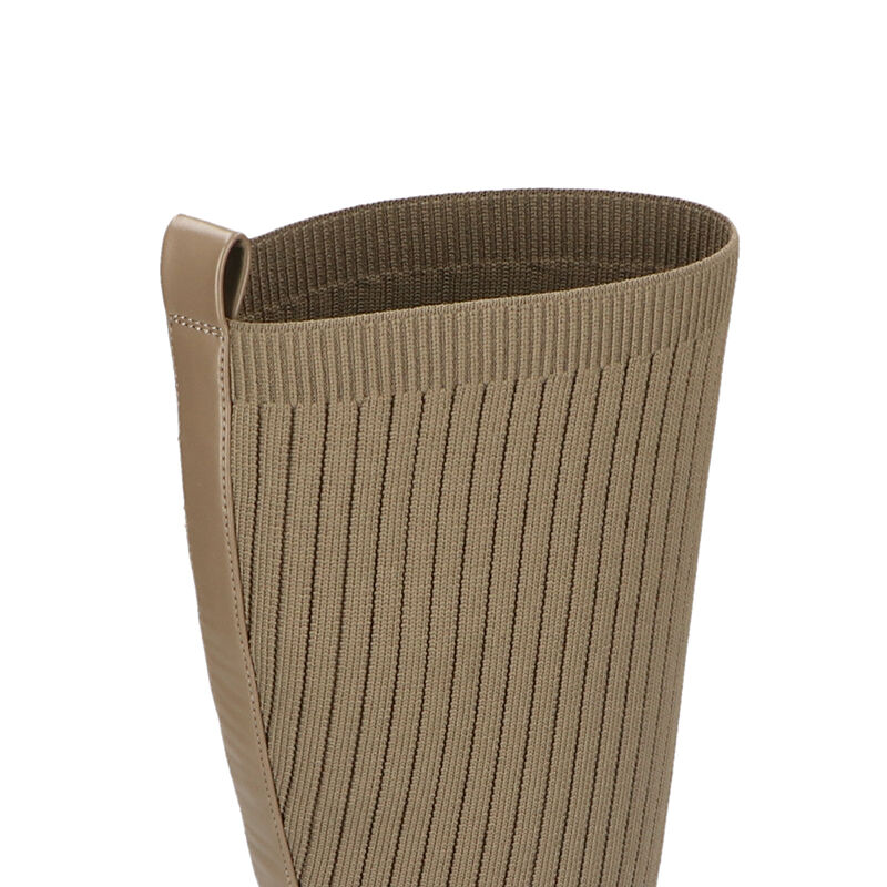 ORiental TRaffic「ニット ロング ヒール ブーツ /31509 太ヒール ヒール6ｃｍ」|ロングブーツ|