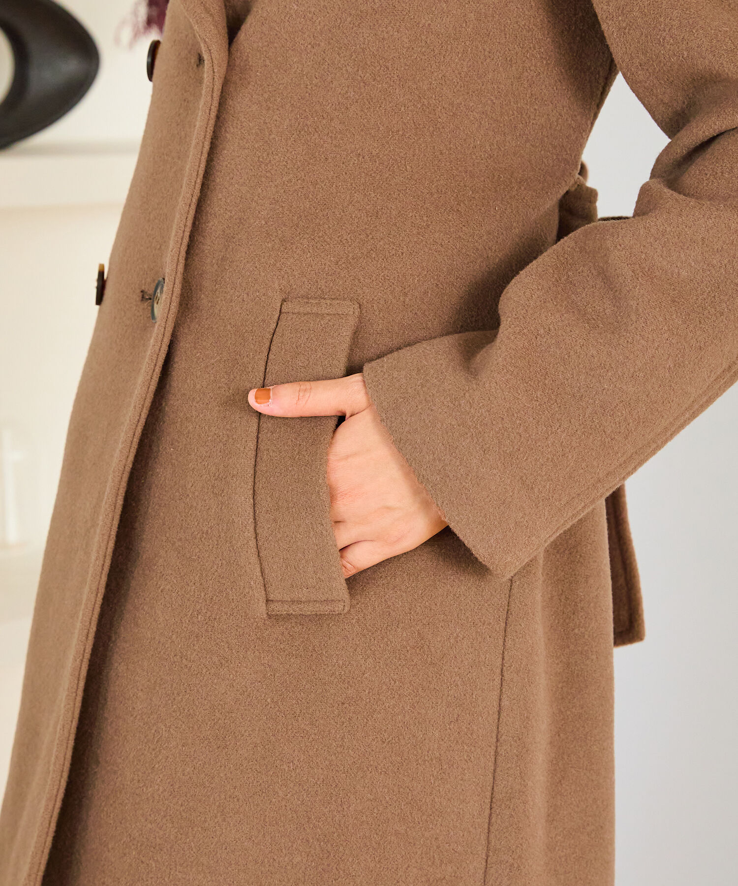 ORiental TRaffic「ダブルボタンコート/MO33C03-2」|ピーコート|