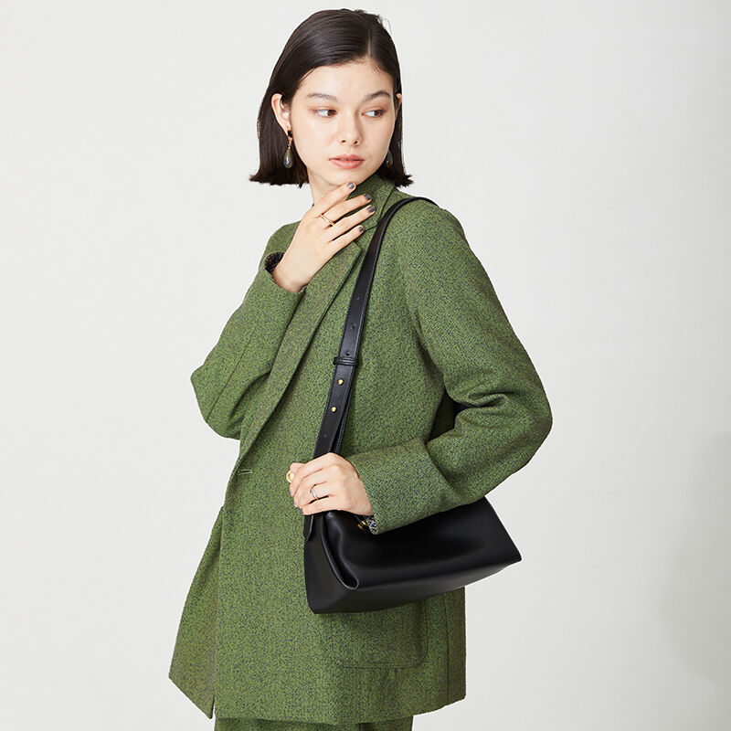 ORiental TRaffic「【BAG】ソフトフェイクレザーショルダーバッグ/BA-204 人気 トレンド　売れてる」|ショルダー・メッセンジャー|