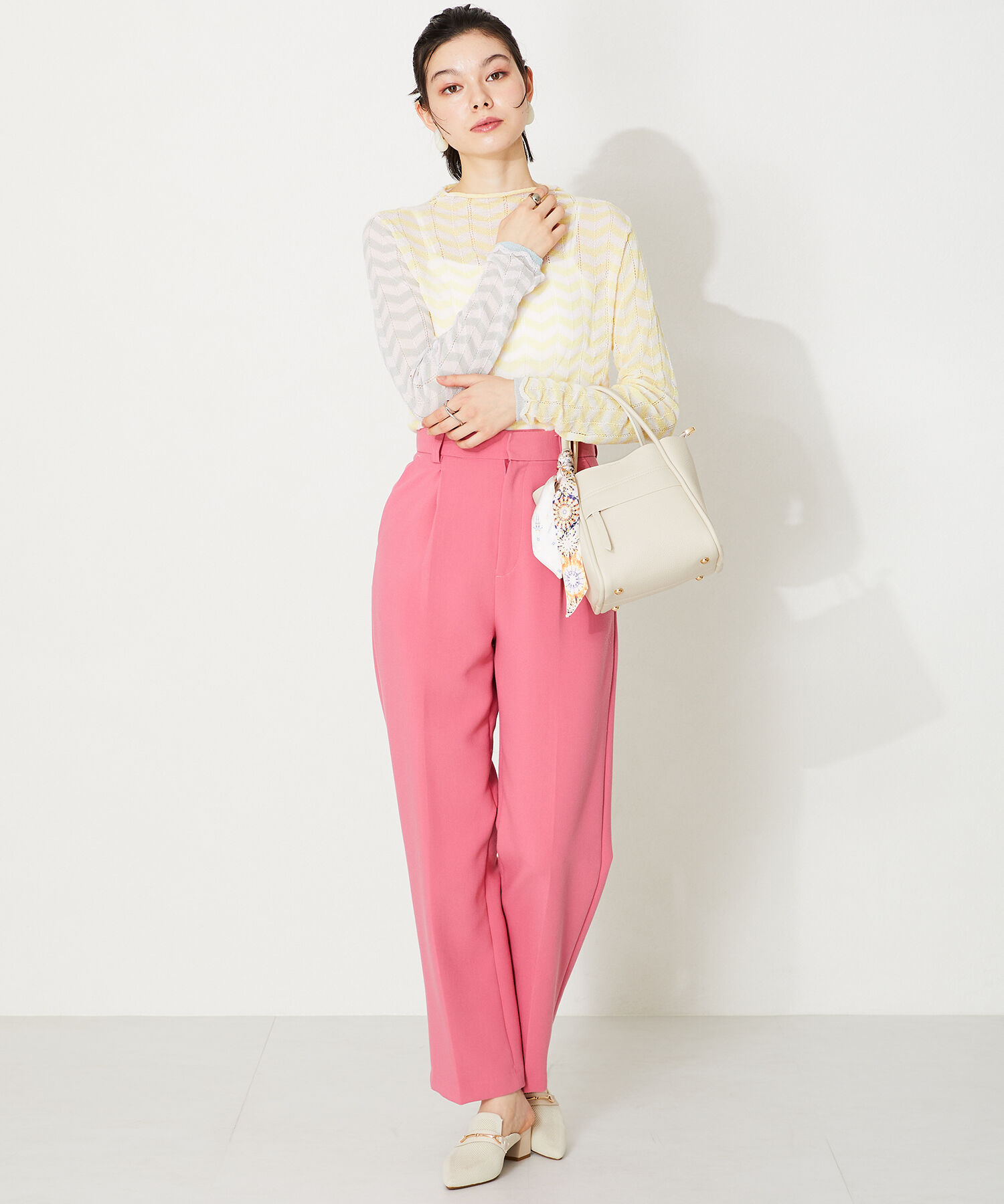 ORiental TRaffic「スカーフ付きハンドバッグ/BA-209」|ショルダー・メッセンジャー|