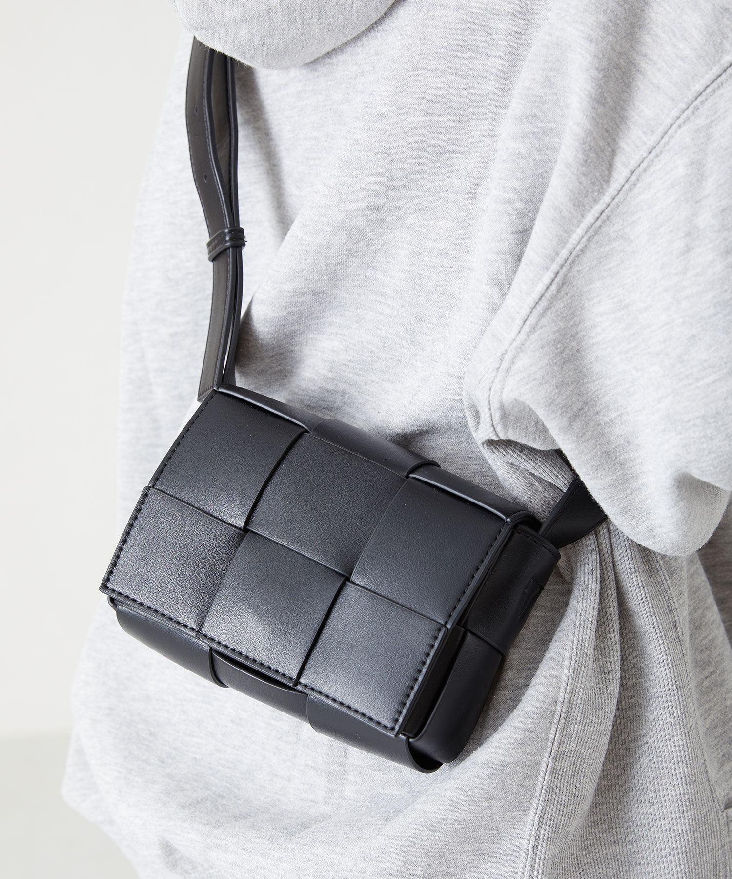 ORiental TRaffic「【BAG】編み込みショルダーバッグ/BA-213 ハンドバッグ ショルダーバッグ」|ショルダー・メッセンジャー|