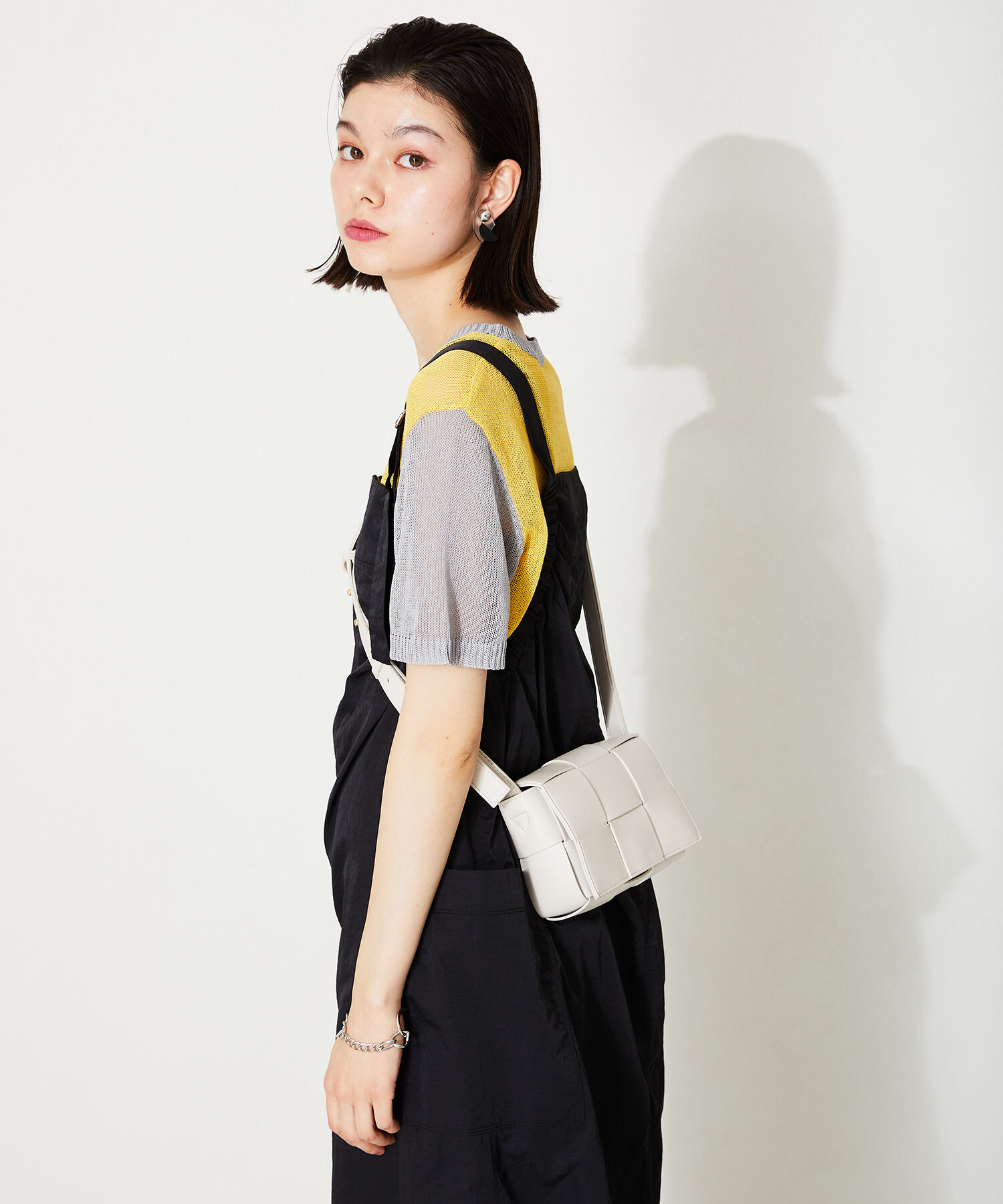 ORiental TRaffic「【BAG】編み込みショルダーバッグ/BA-213 ハンドバッグ ショルダーバッグ」|ショルダー・メッセンジャー|