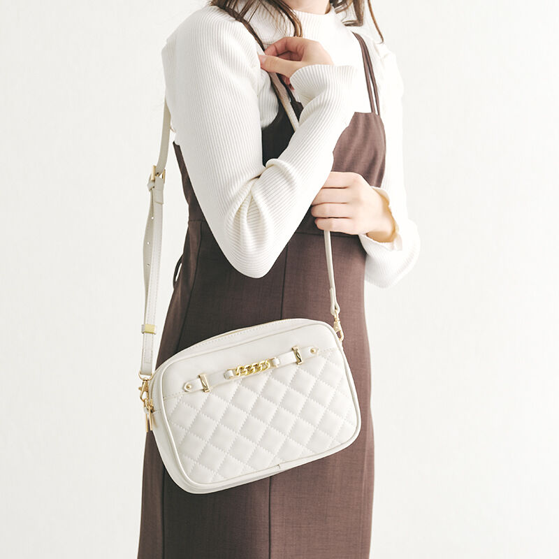 ORiental TRaffic「ダブルポケットキルティングショルダーバッグ/BA-215」|ショルダー・メッセンジャー|