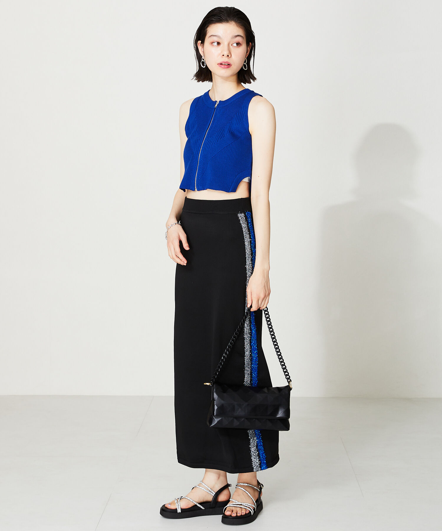 ORiental TRaffic「2wayチェーンエンボスバッグ/BA-219」|ショルダー・メッセンジャー|