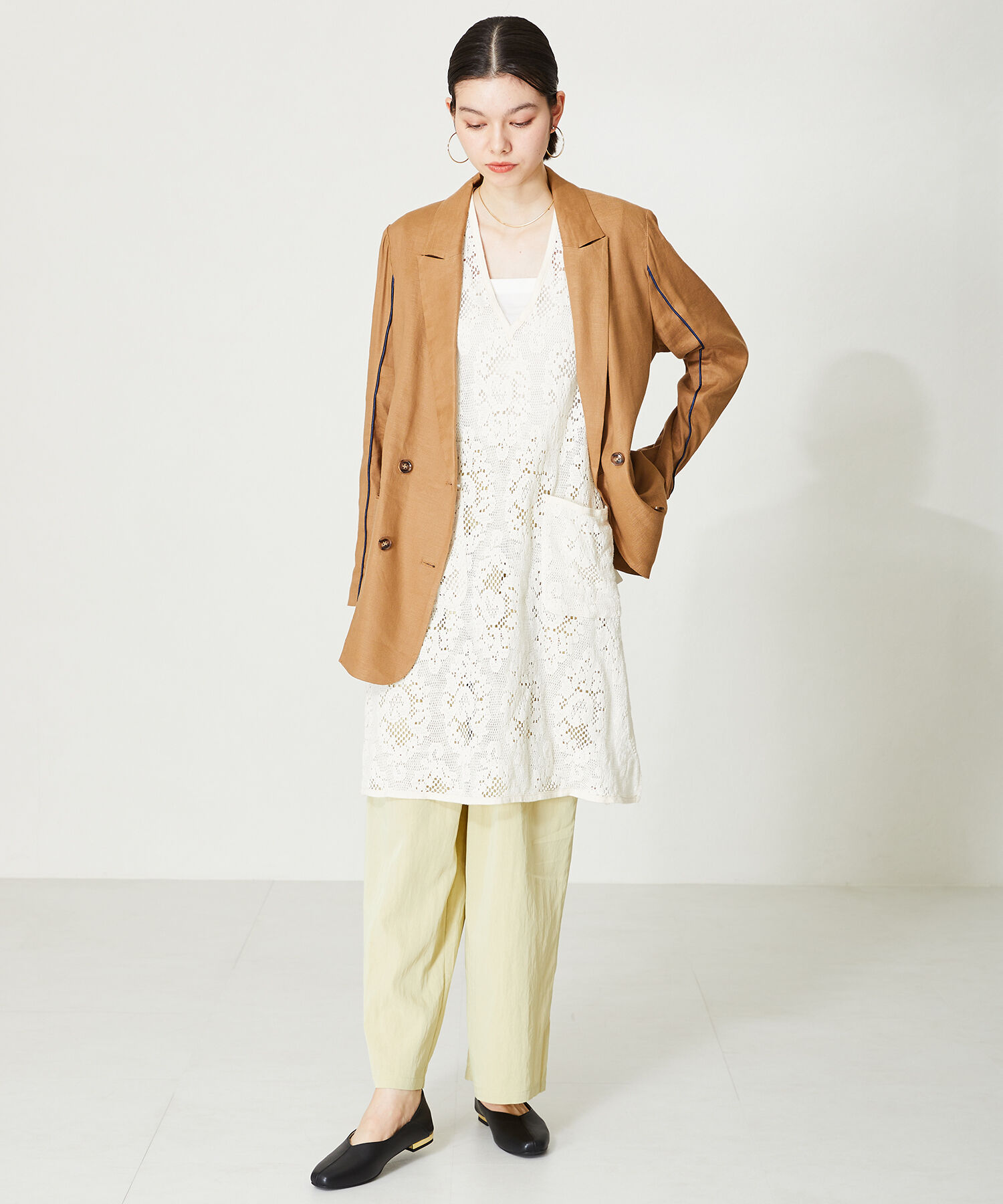 ORiental TRaffic「センターシームバブーシュ/41107」|パンプス|