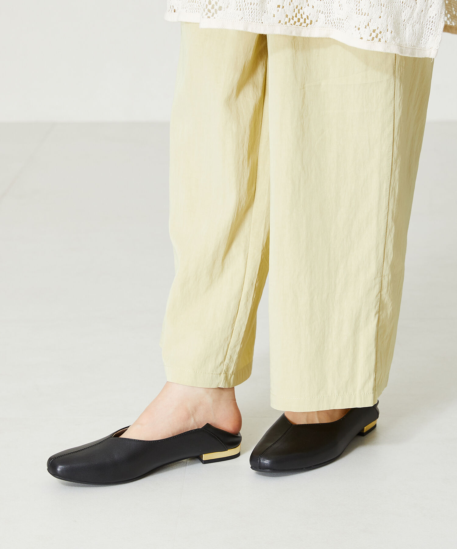 ORiental TRaffic「センターシームバブーシュ/41107」|パンプス|