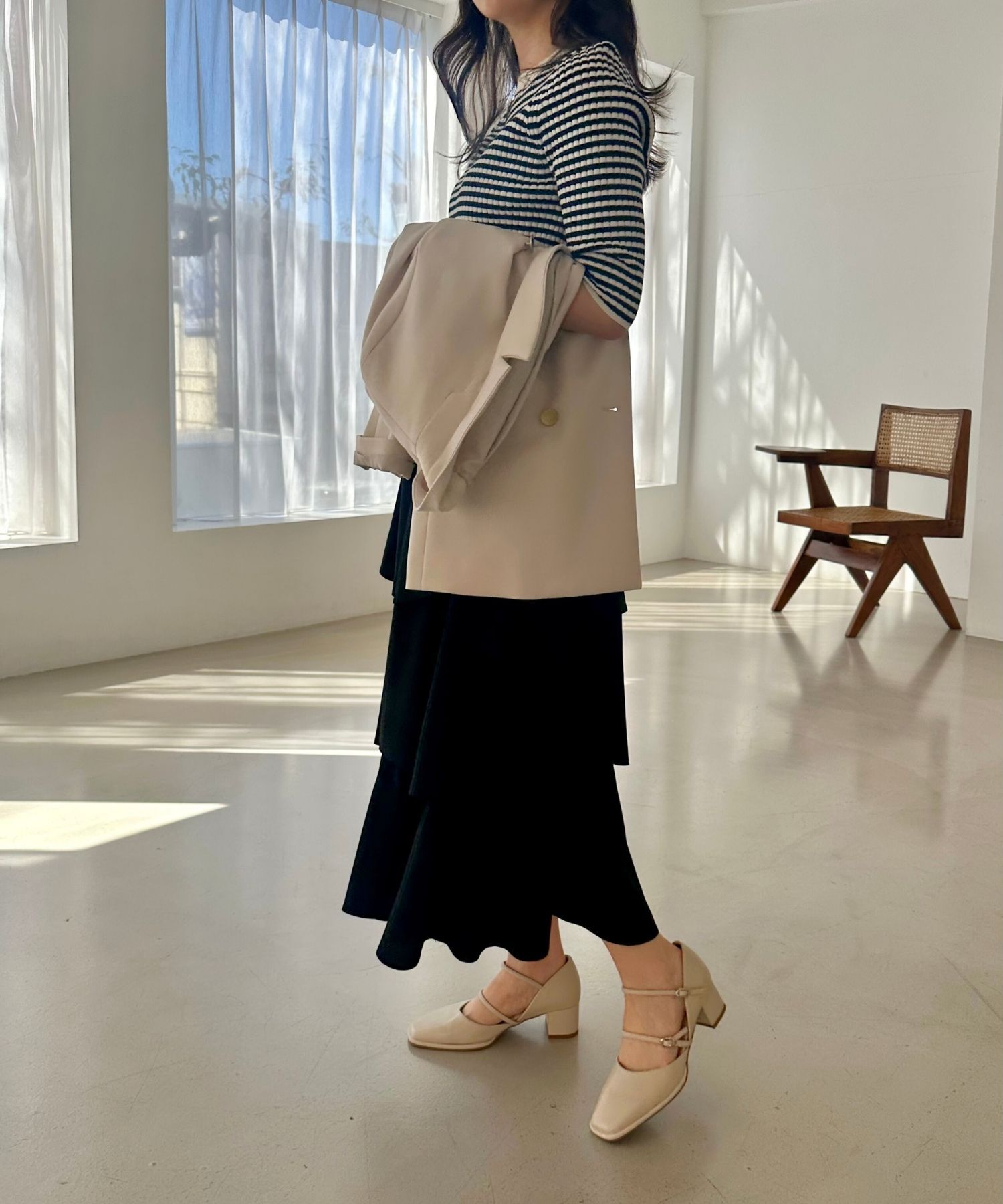 ORiental TRaffic「ダブルストラップヒールパンプス/41108」|パンプス|