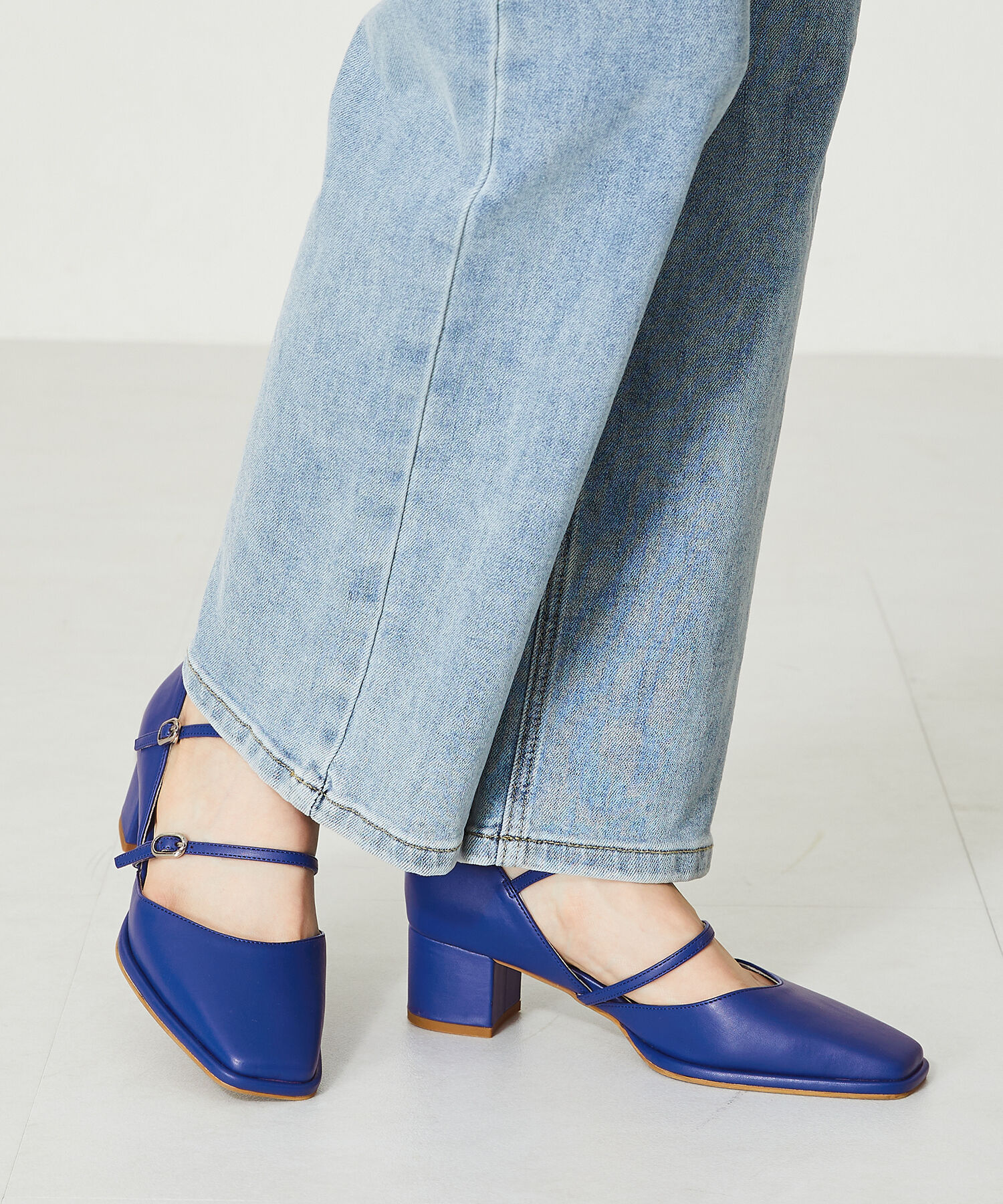 ORiental TRaffic「ダブルストラップヒールパンプス/41108」|パンプス|