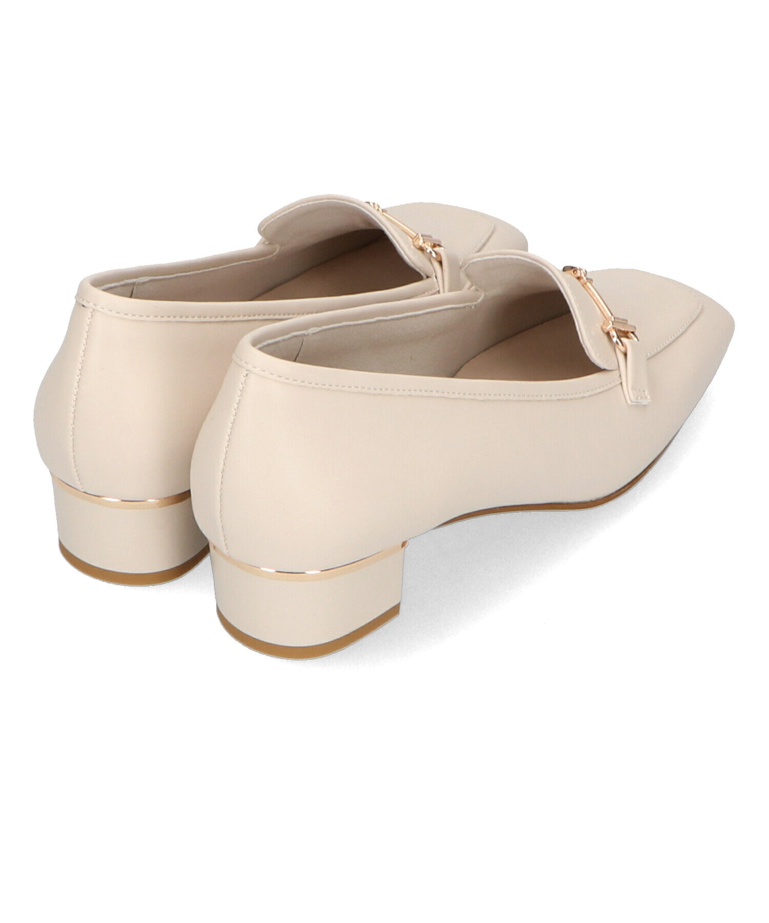 WA Oriental TRaffic「【定番】メタリックラインビットヒールローファー/42101」|ローファー|