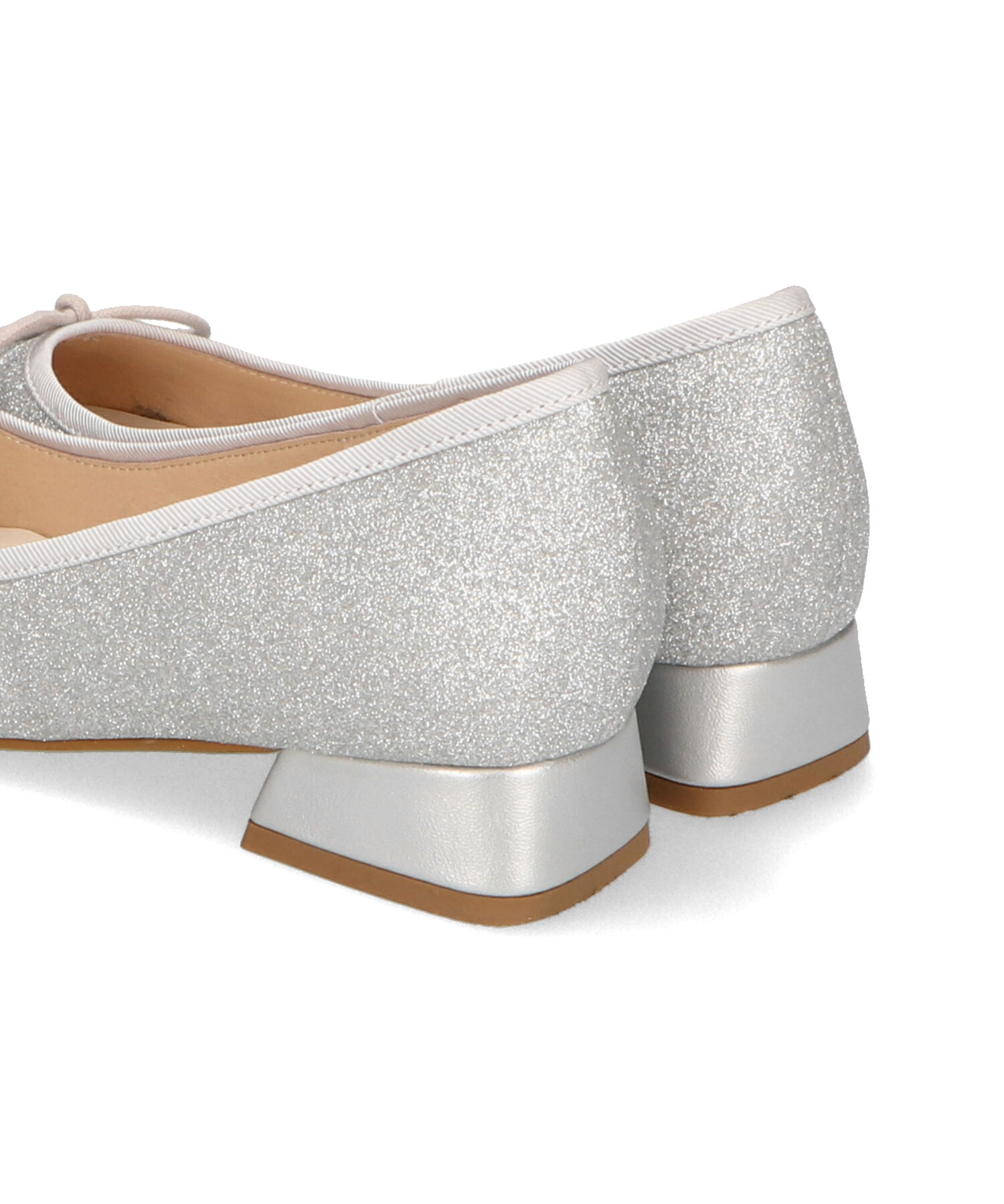 ORiental TRaffic「ポインテッドトゥグリッターバレエシューズ/41115」|パンプス|