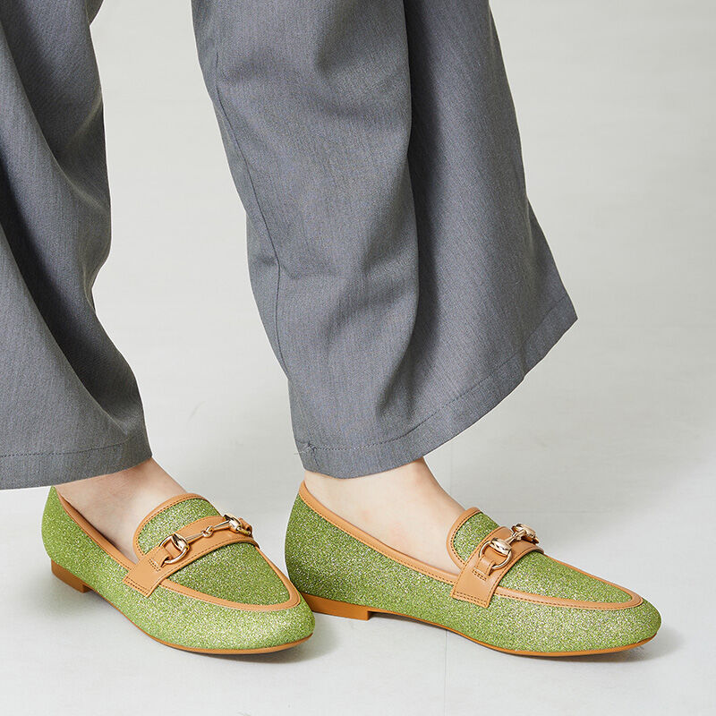 ORiental TRaffic「【アウトレット価格】ラウンドトゥビットローファー/41112 ローファー 人気　トレンド フラット」|パンプス|