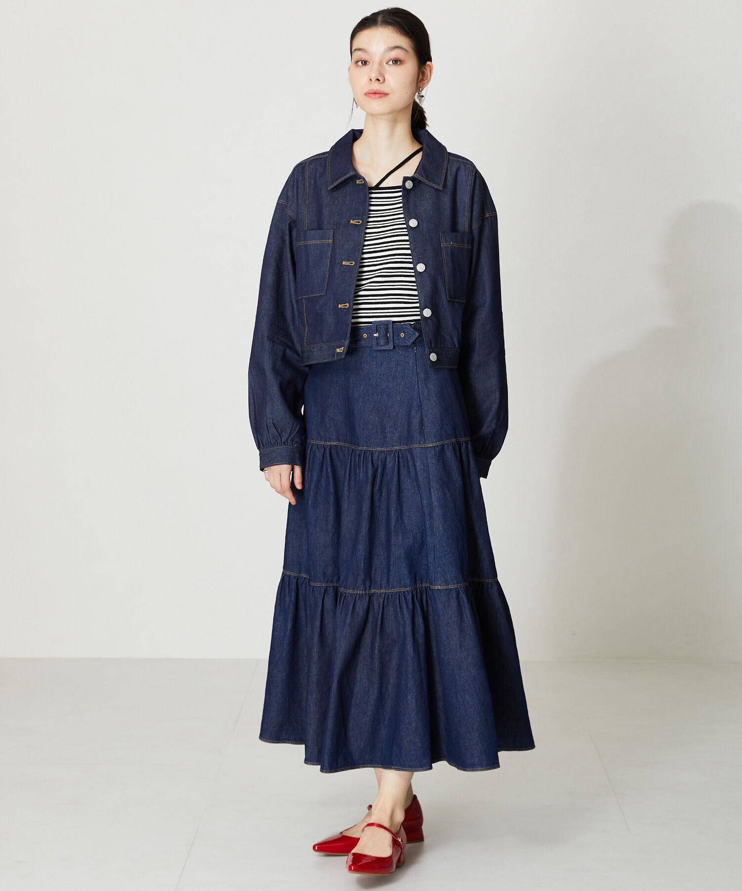 ORiental TRaffic「【トレンド】ストラップ変形ヒールパンプス/41114 パンプス」|パンプス|