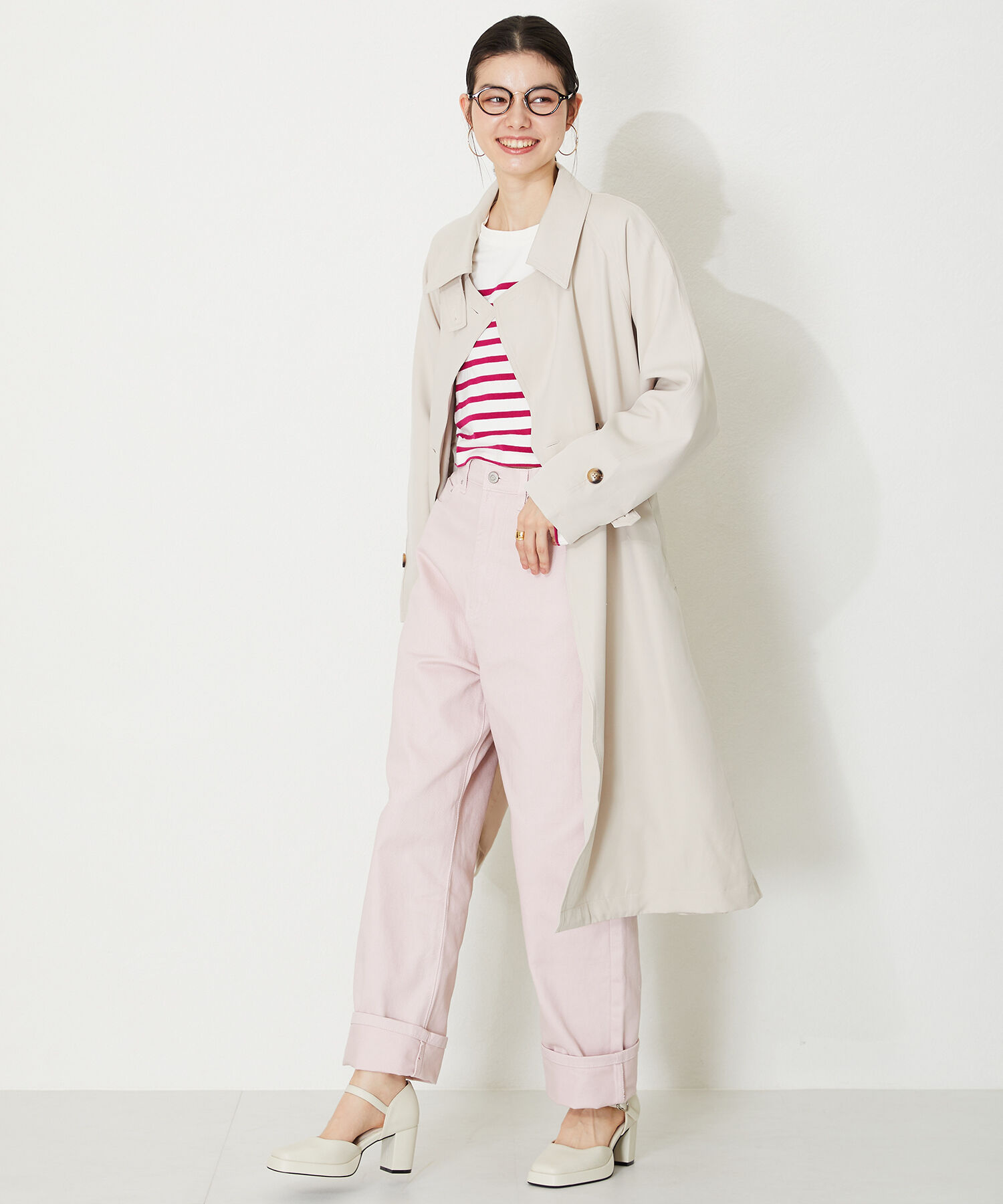 ORiental TRaffic「フレアソールセパレートパンプス/41111」|パンプス|