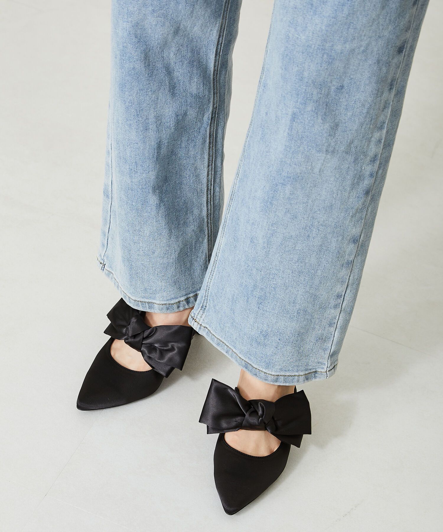 ORiental TRaffic「リボンミュールパンプス/41109」|パンプス|