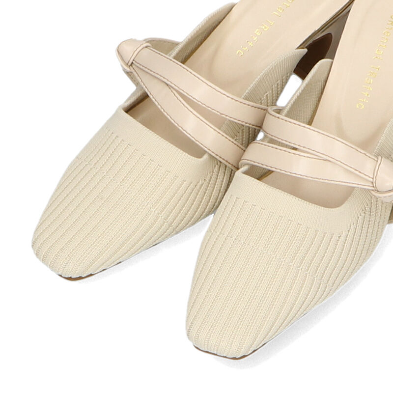 ORiental TRaffic「ニットミュールパンプス/41120」|パンプス|