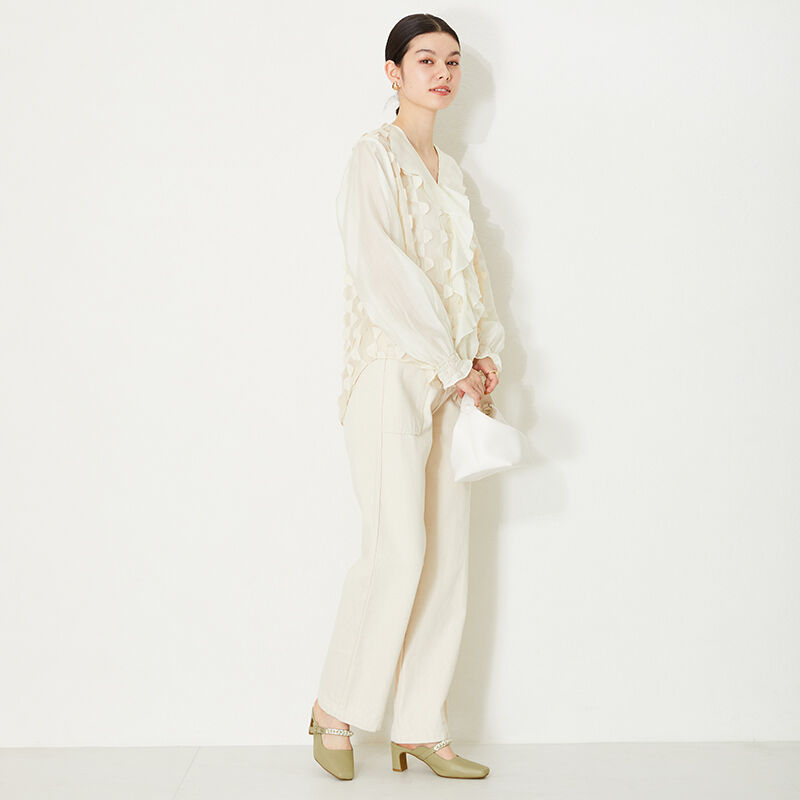 ORiental TRaffic「パールストラップミュールパンプス/41121」|パンプス|