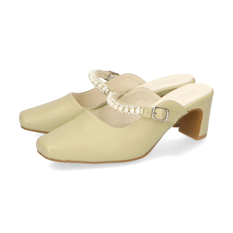 ORiental TRaffic「パールストラップミュールパンプス/41121」|パンプス|