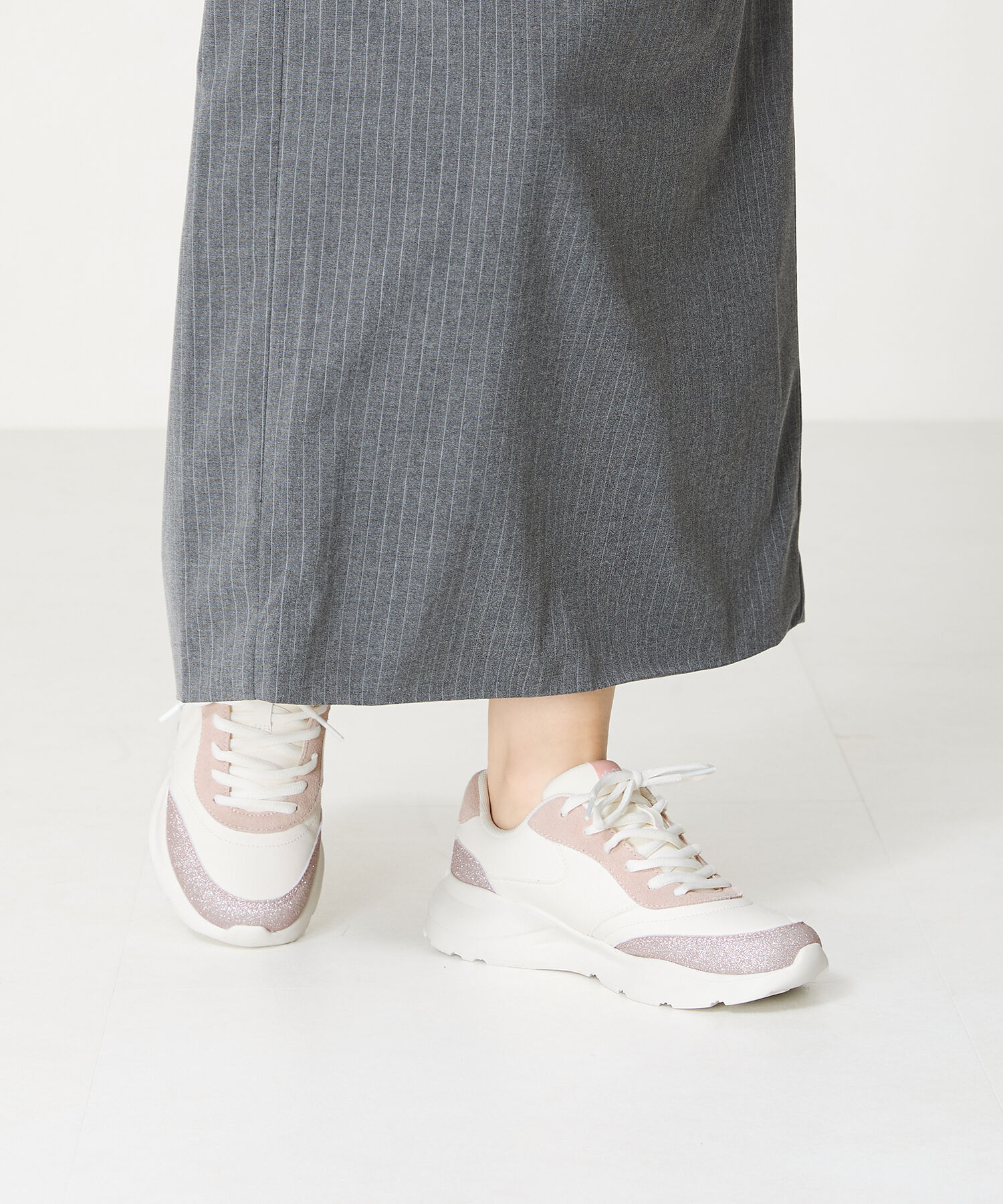 ORiental TRaffic「グリッター切替パーツスニーカー/OT3732」|スニーカー|