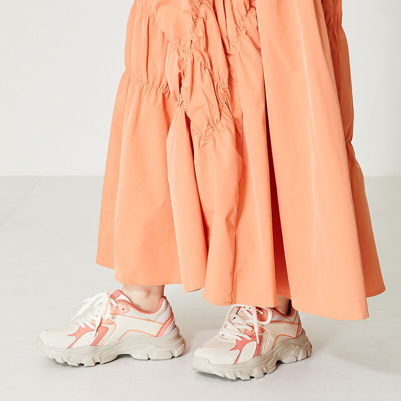 ORiental TRaffic「配色パーツ厚底スニーカー/OT3733」|スニーカー|